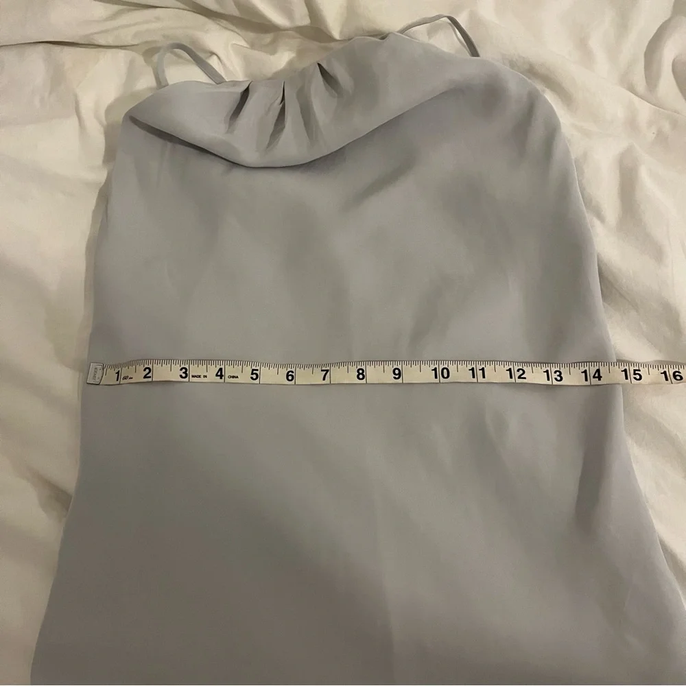 NWT Abercrombie Light Gray Long Dress size Medium